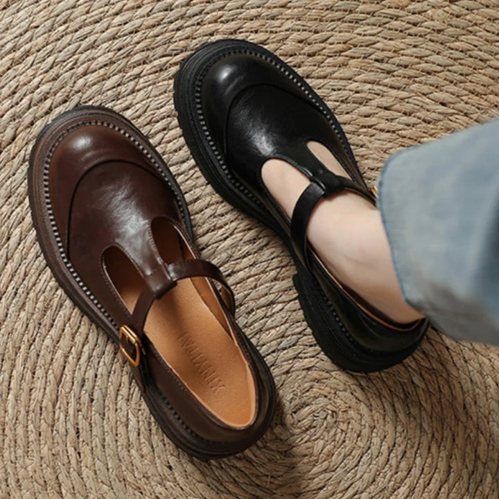 Louise – Chaussures vintage à bride en T