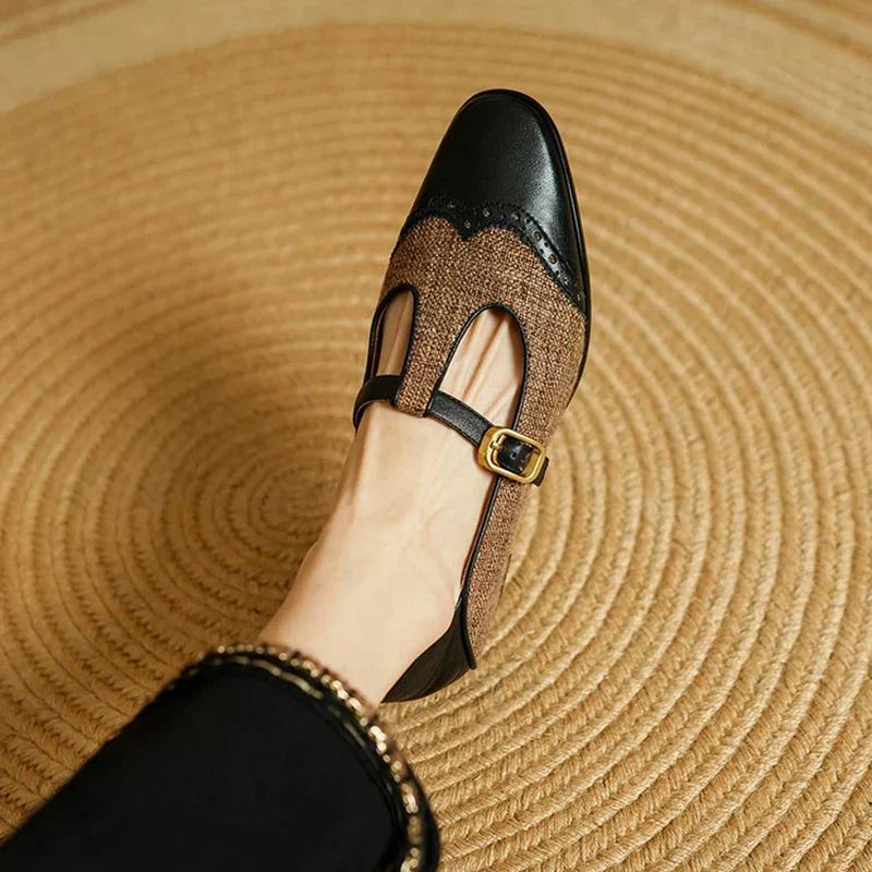 Sophie – Chaussures vintage à boucle