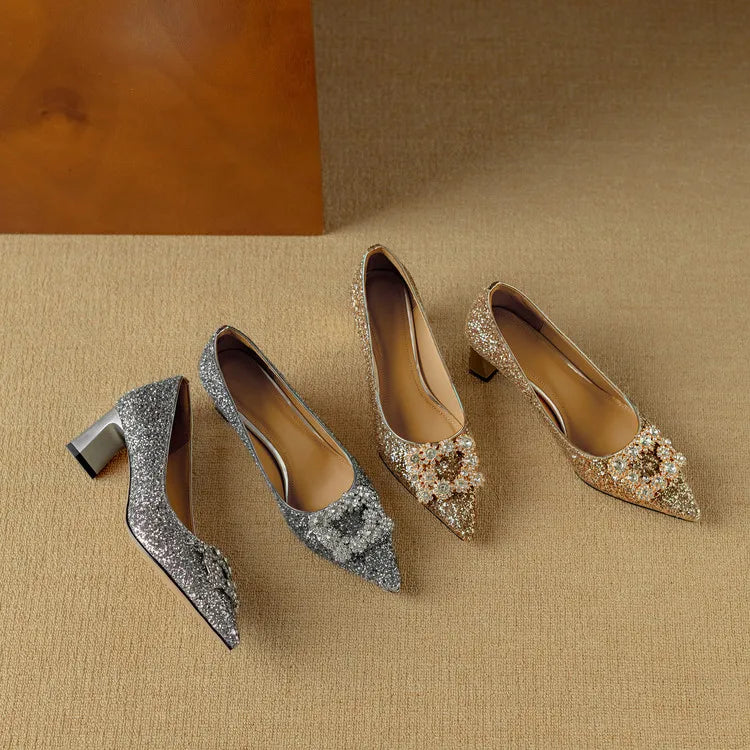 Thérèse – Escarpins pailletés