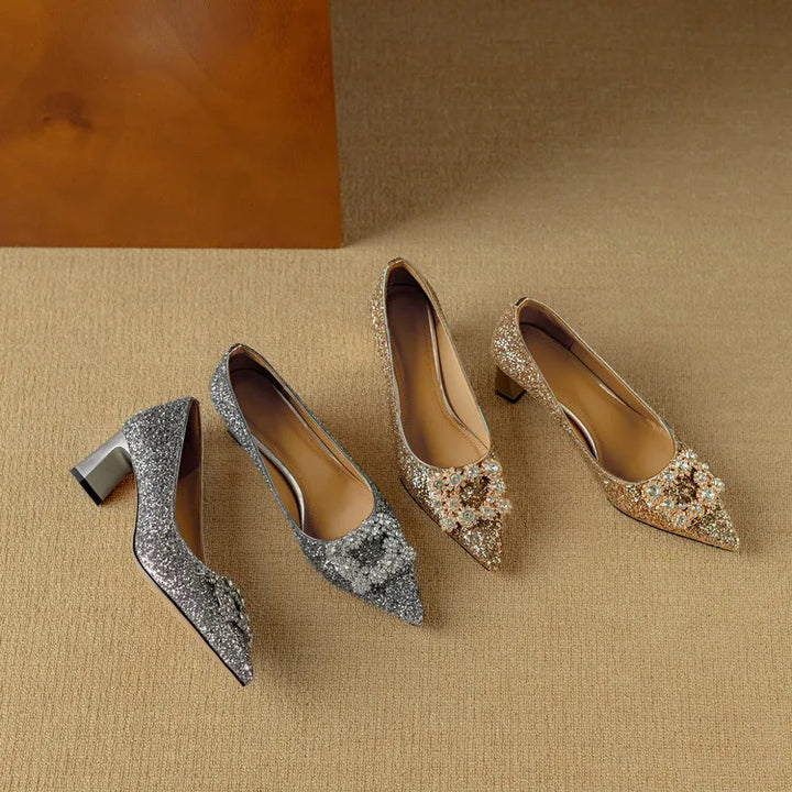 Thérèse – Escarpins pailletés