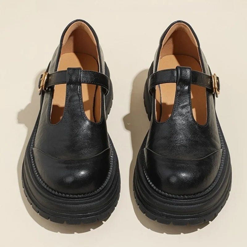 Louise – Chaussures vintage à bride en T