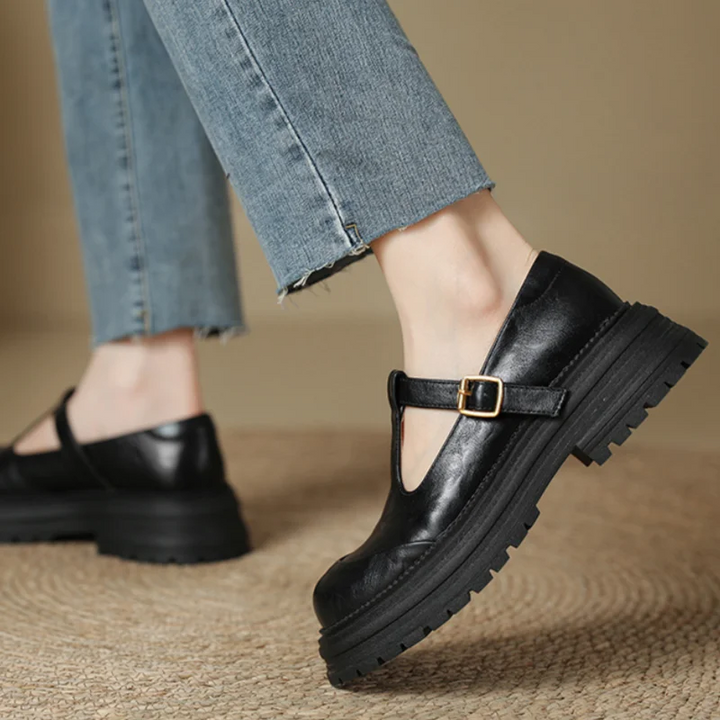 Louise – Chaussures vintage à bride en T