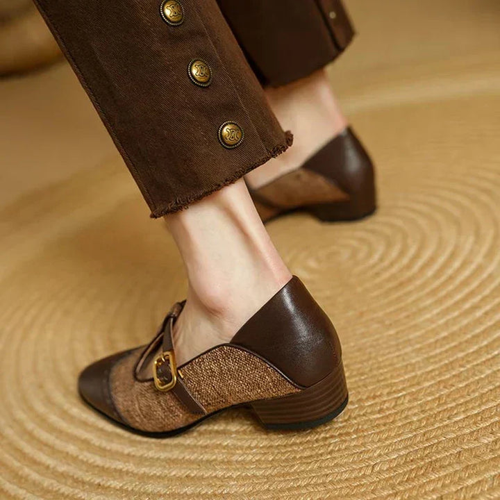 Sophie – Chaussures vintage à boucle