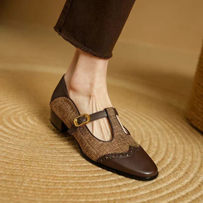 Sophie – Chaussures vintage à boucle