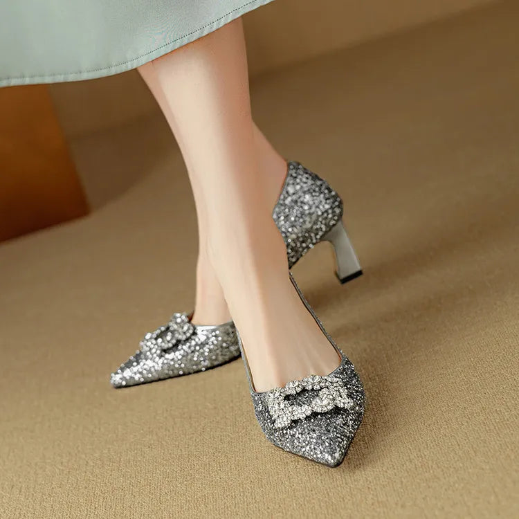 Thérèse – Escarpins pailletés