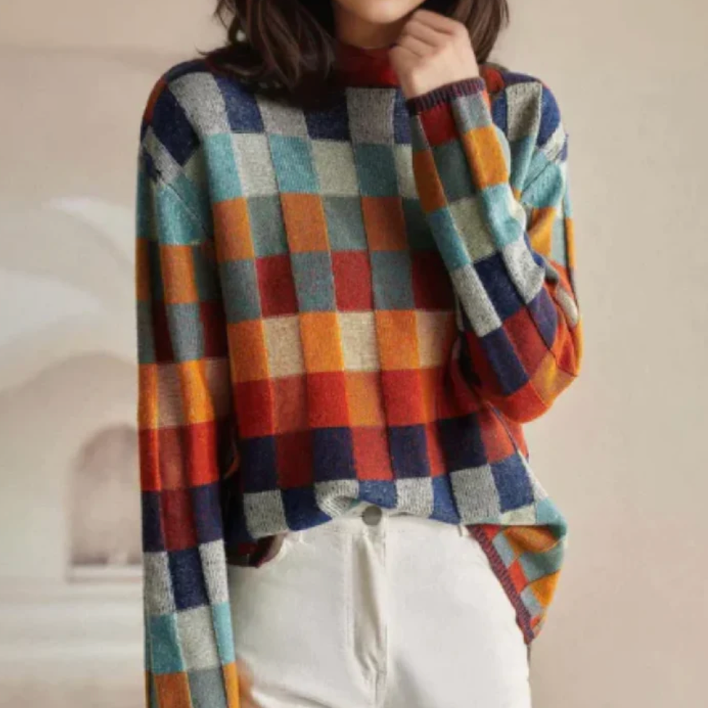 Hélène – Pull rétro confortable