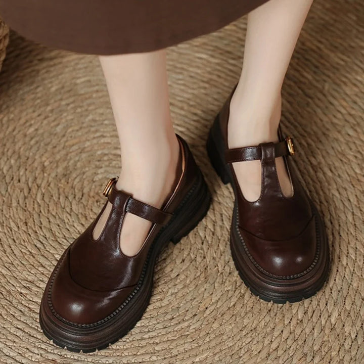 Louise – Chaussures vintage à bride en T