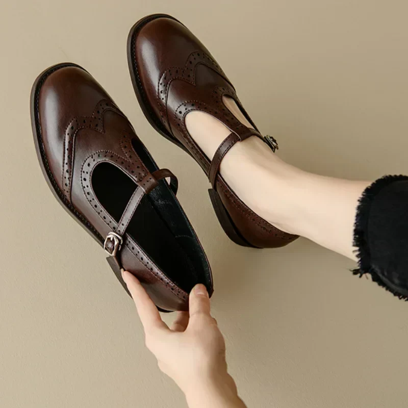 Jeanne – Chaussures élégantes à bride en T pour femme