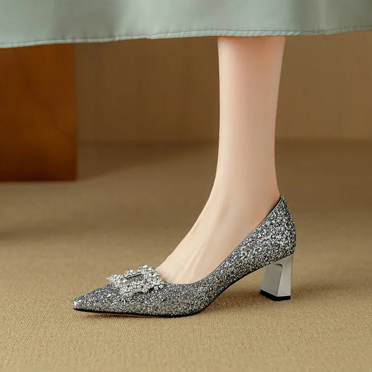 Thérèse – Escarpins pailletés