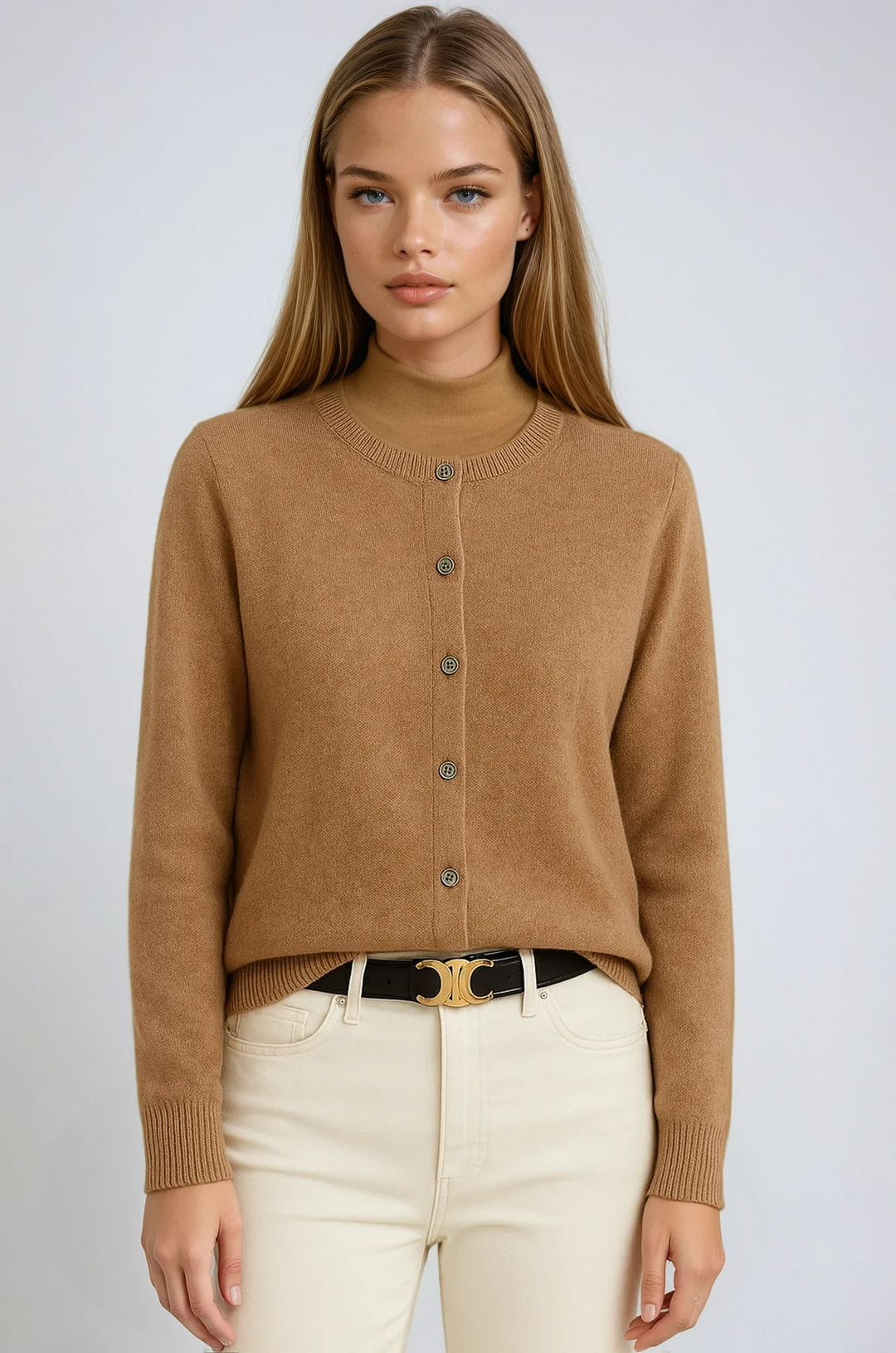 Lydie | Cardigan Doux Boutonné