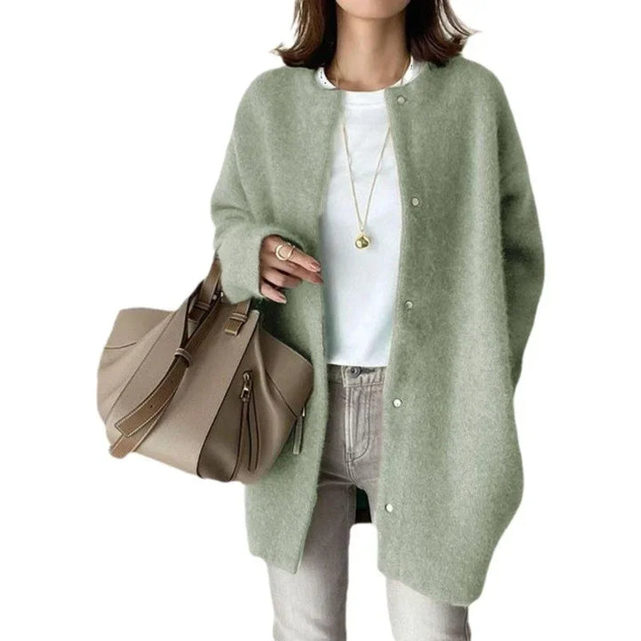 Valérie | Cardigan en Maille à Coupe Ample