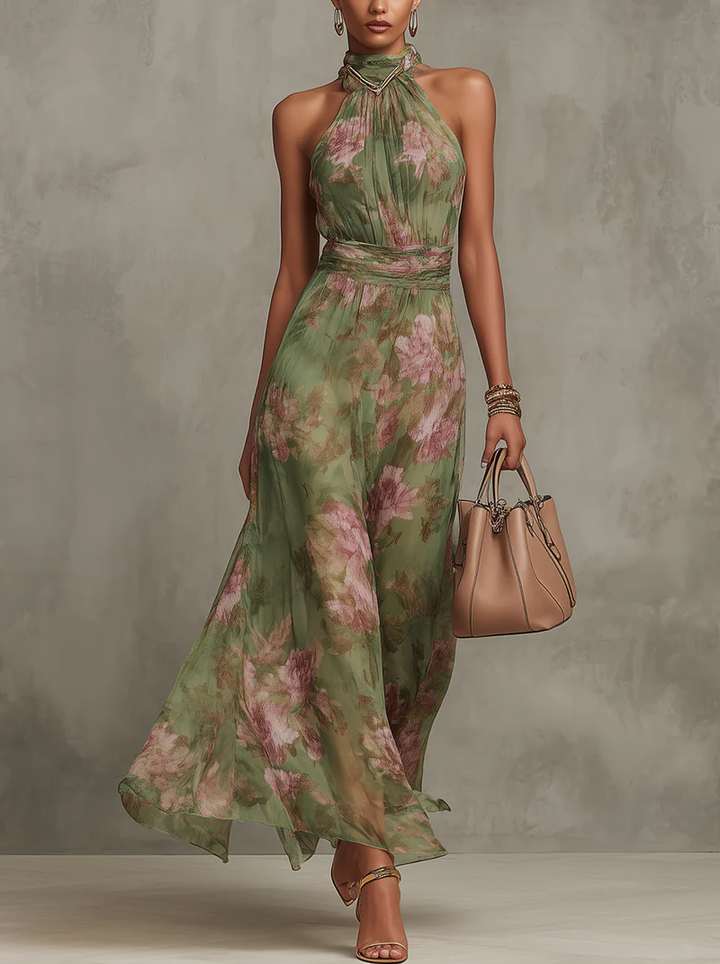 Serena — Robe Maxi Halter