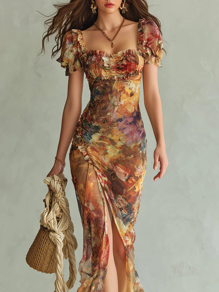 Viola | Robe maxi Élégante