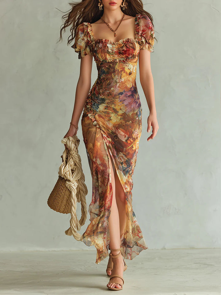 Viola | Robe maxi Élégante