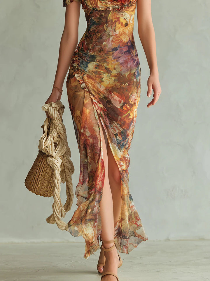 Viola | Robe maxi Élégante