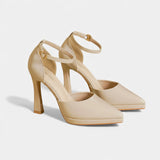 Evette - Talons en Cuir