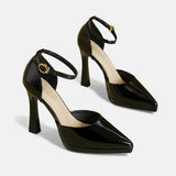 Evette - Talons en Cuir