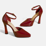 Evette - Talons en Cuir