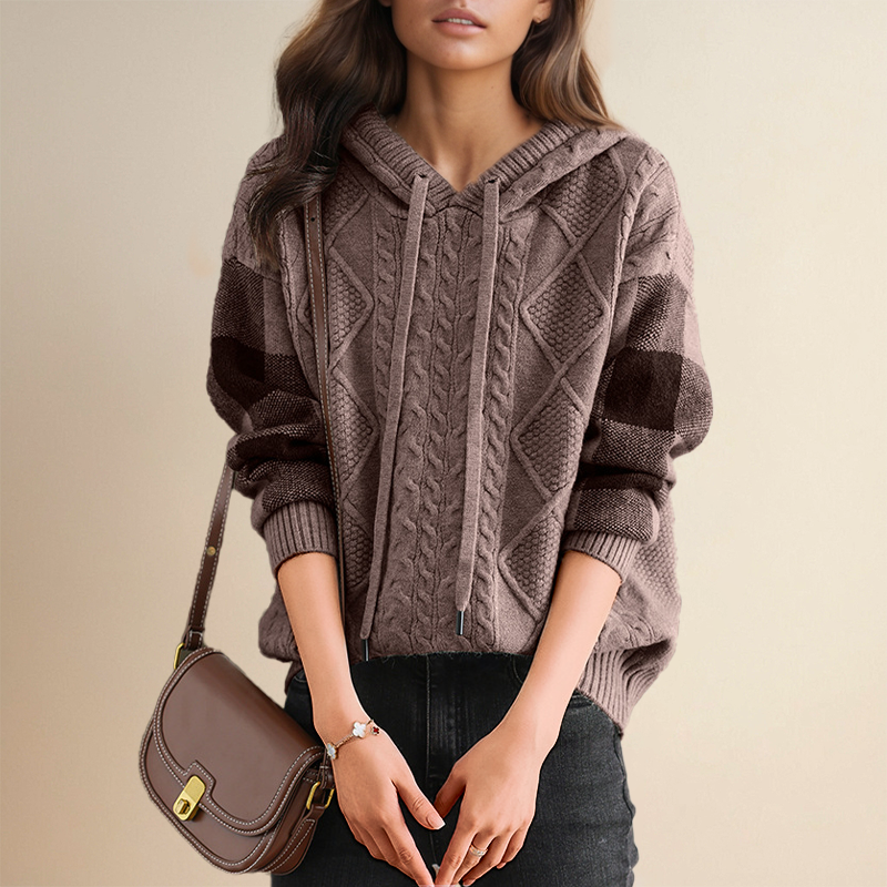 Isa – Hoodie en maille