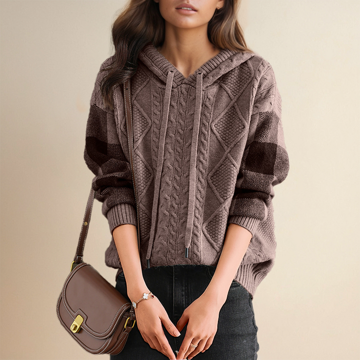 Isa – Hoodie en maille