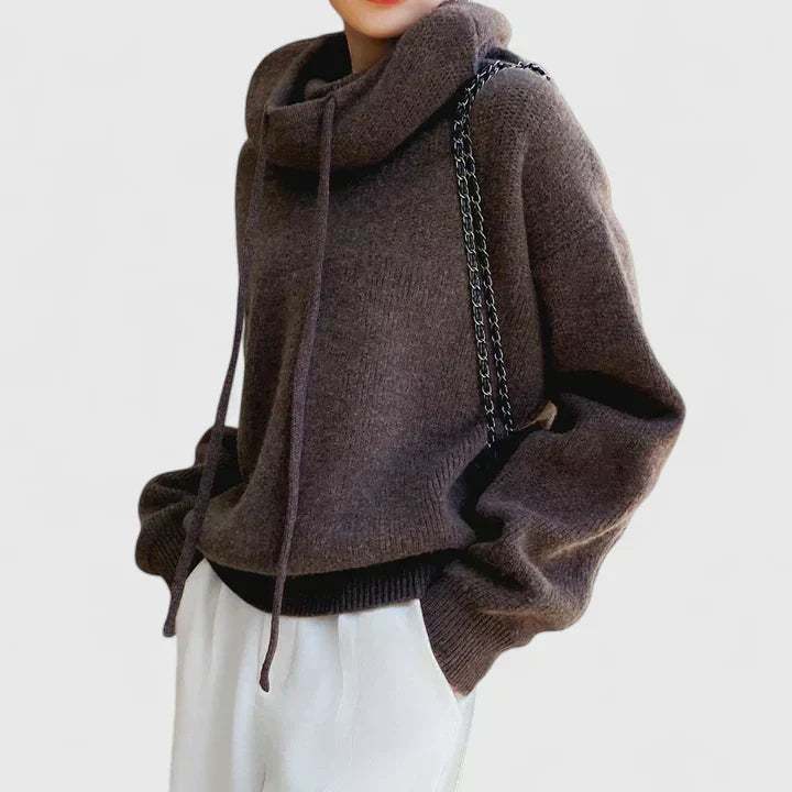 Monique – Hoodie en maille confortable