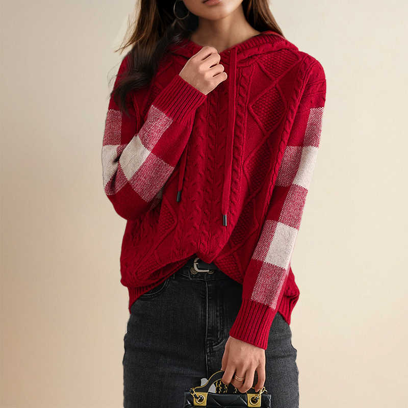 Isa – Hoodie en maille