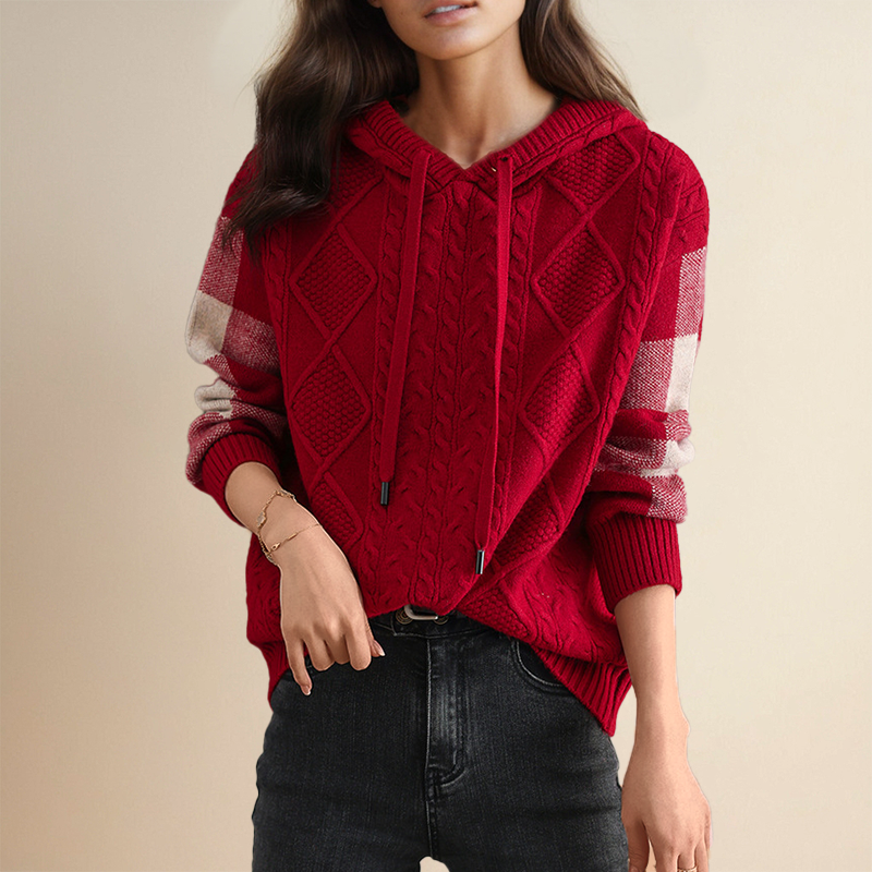 Isa – Hoodie en maille