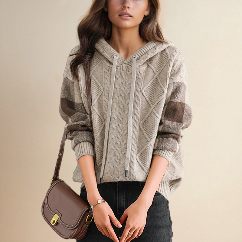 Isa – Hoodie en maille