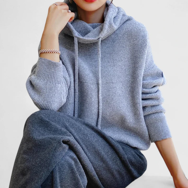 Monique – Hoodie en maille confortable