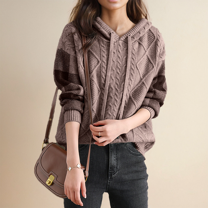 Isa – Hoodie en maille