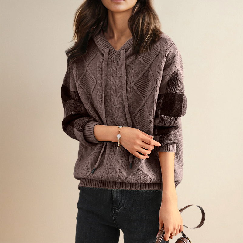 Isa – Hoodie en maille