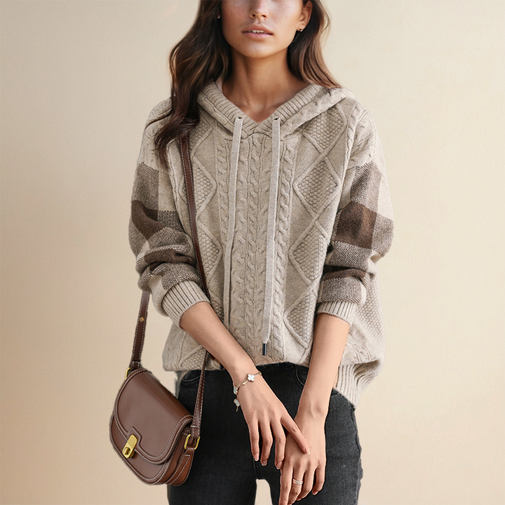 Isa – Hoodie en maille