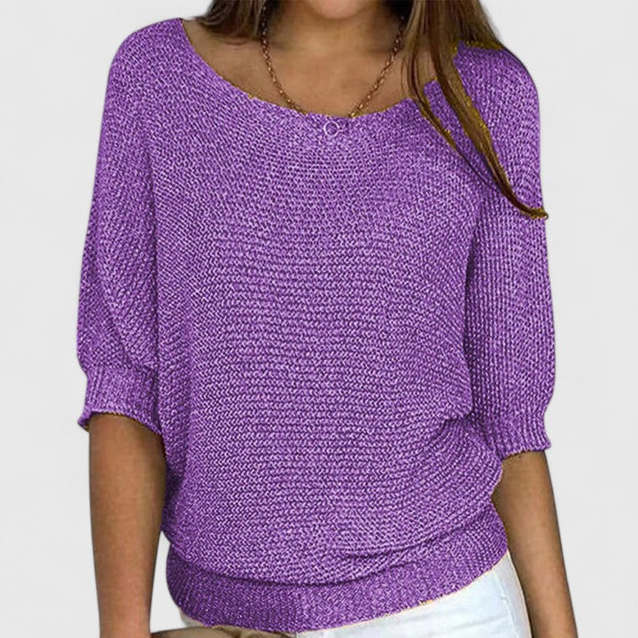 Monique – Pull en maille sans effort