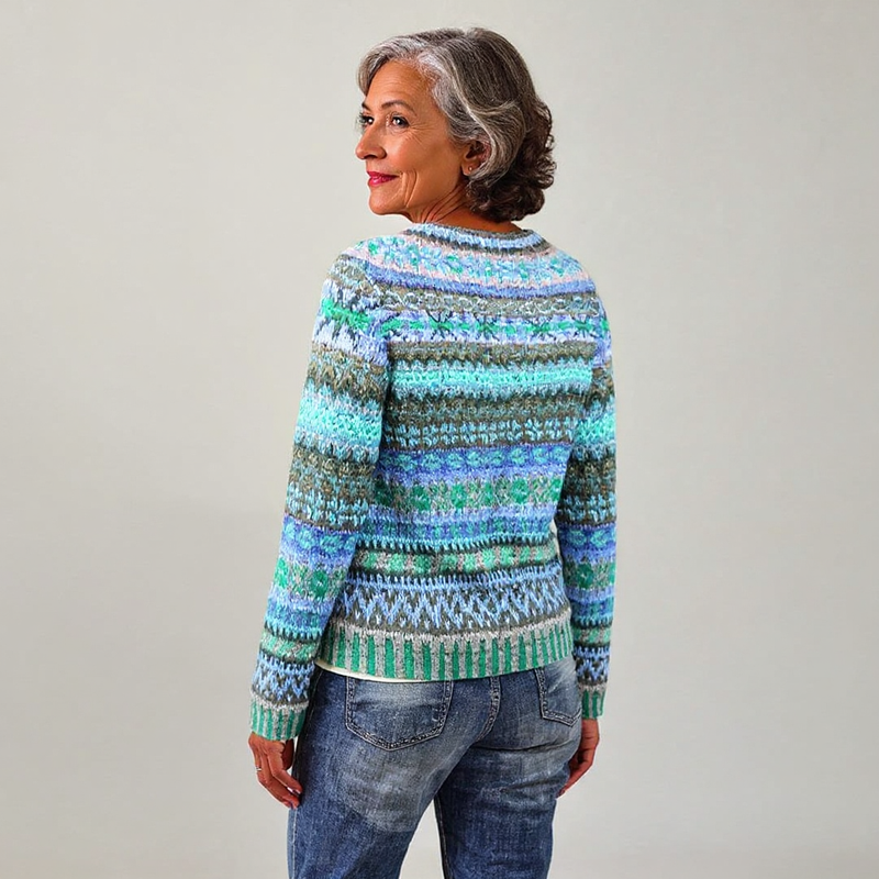 Émilie – Pull islandais classique en laine
