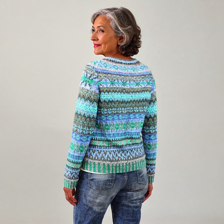 Émilie – Pull islandais classique en laine