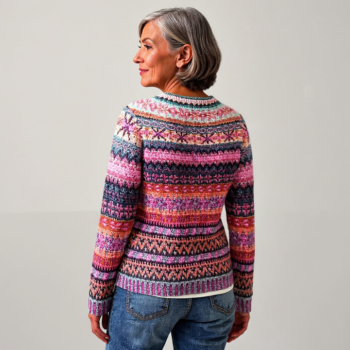 Océane – Pull islandais classique en laine