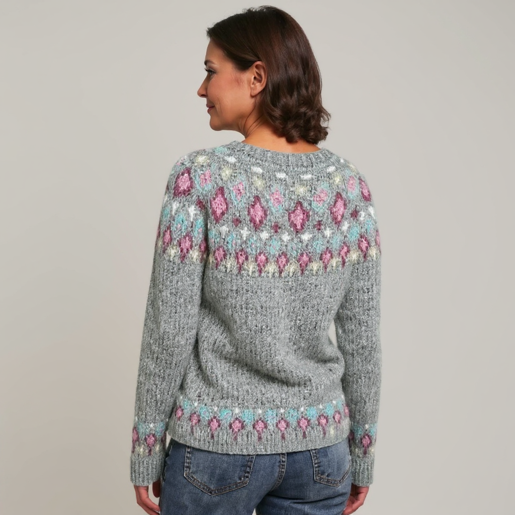 Ella – Pull islandais classique en laine