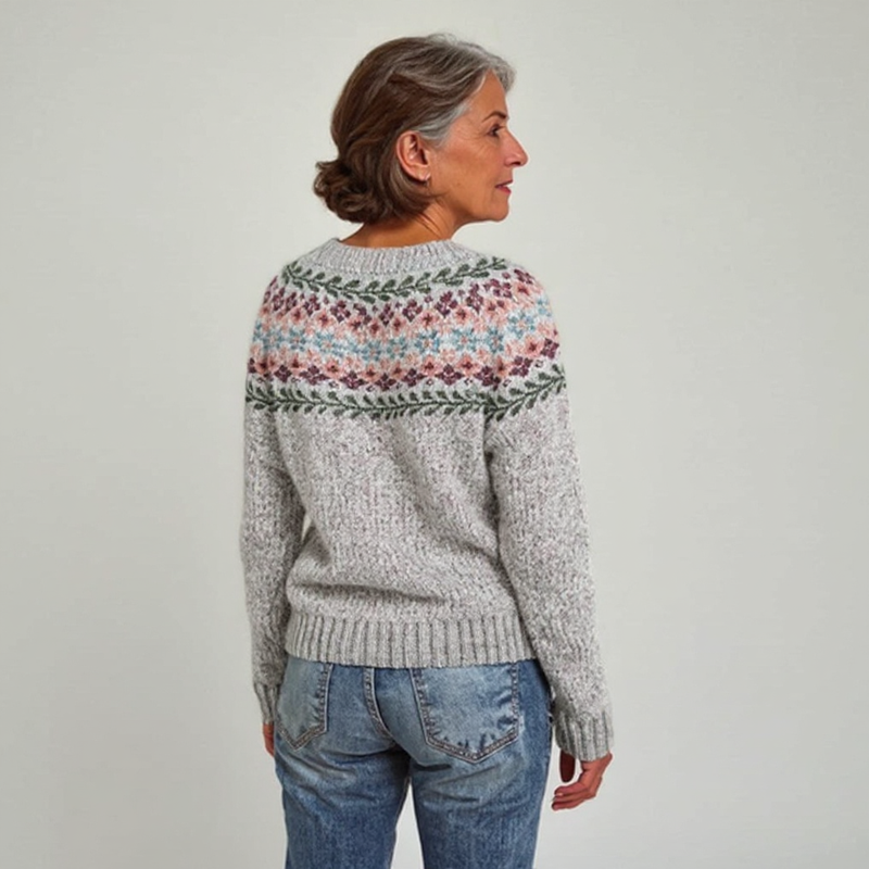 Marlène – Pull islandais classique en laine
