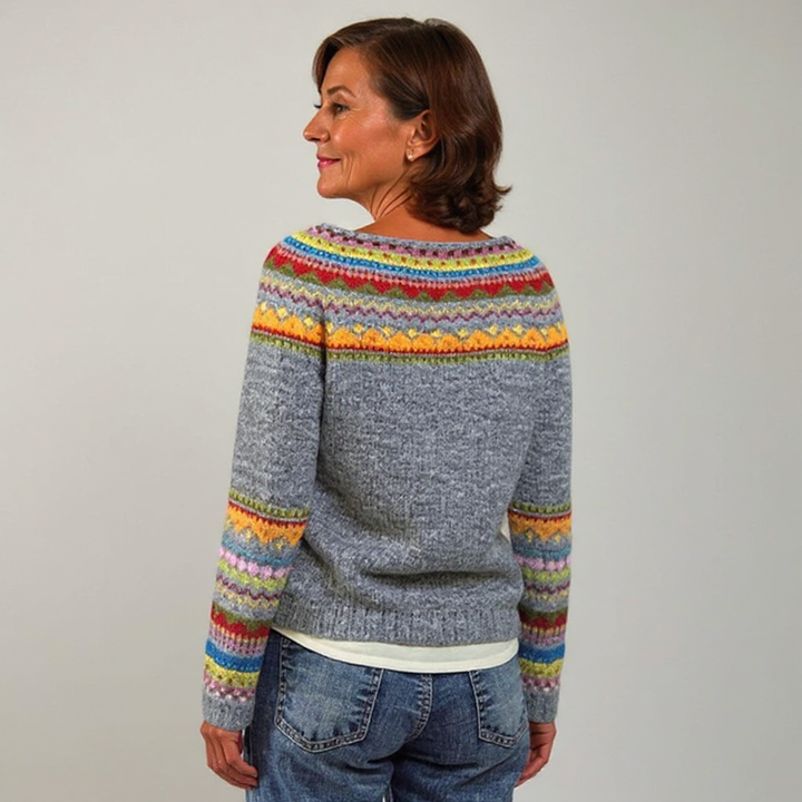 Frédérique – Pull islandais classique en laine