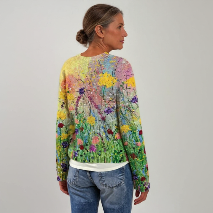 Léonie – Pull islandais classique en laine