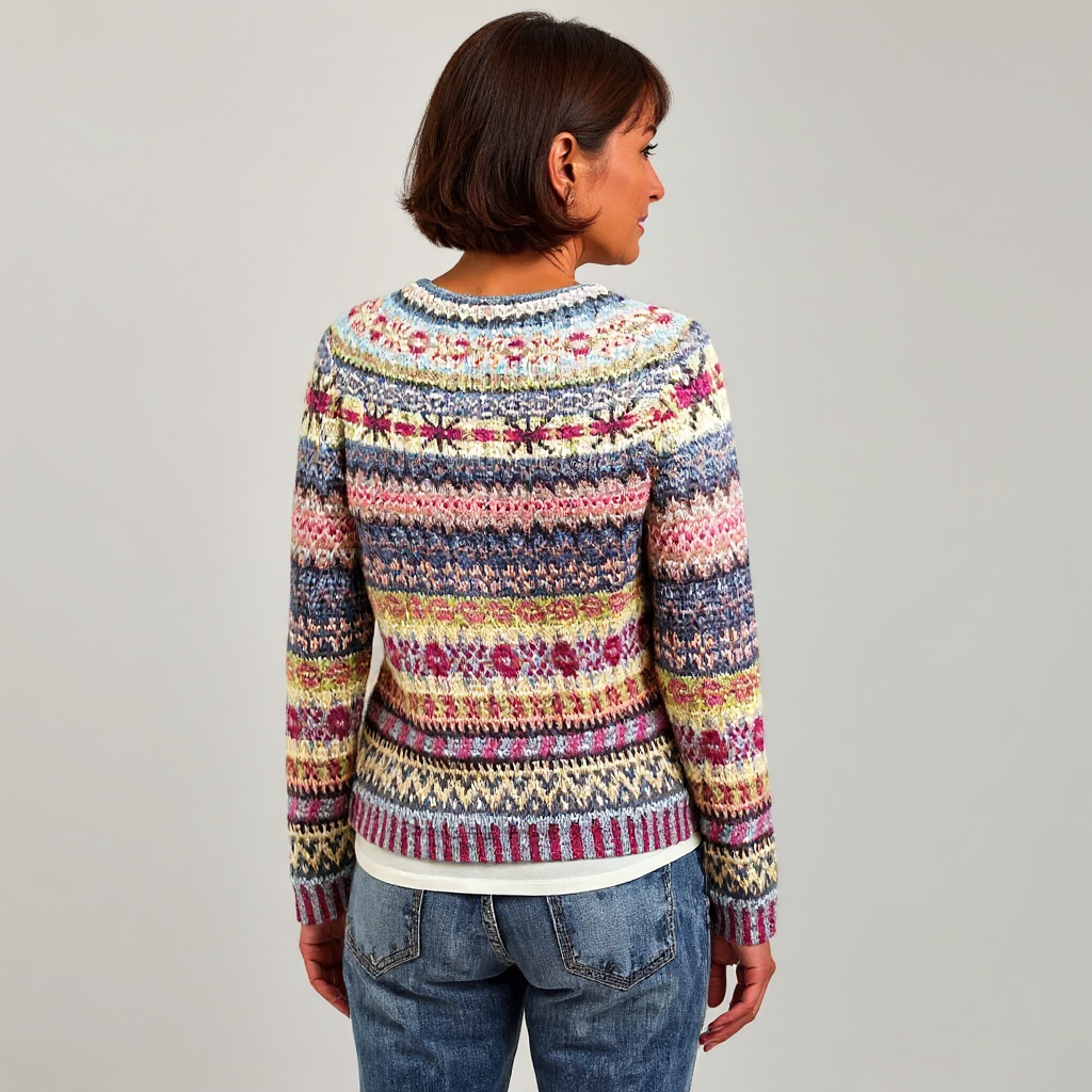 Catherine – Pull islandais classique en laine