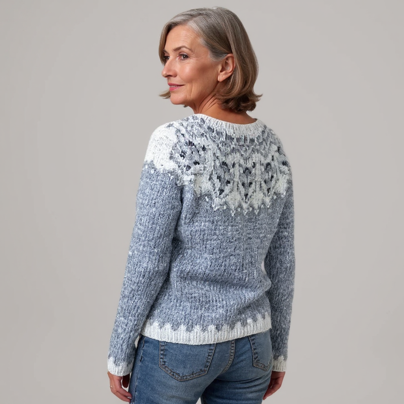 Thérèse – Pull islandais classique en laine