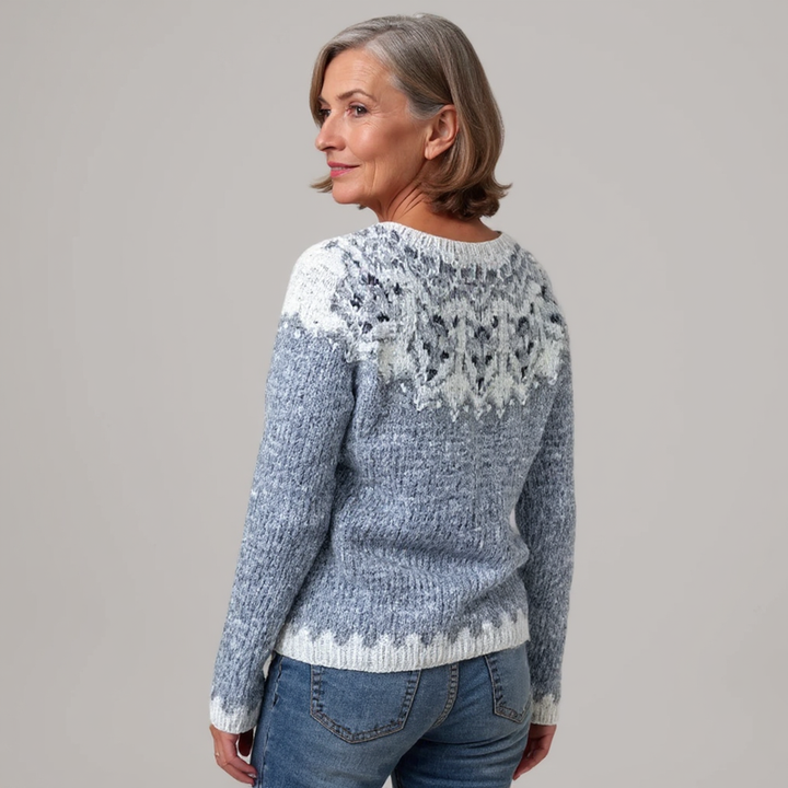 Thérèse – Pull islandais classique en laine