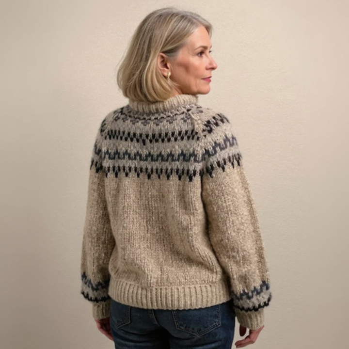 Margot – Pull islandais classique en laine