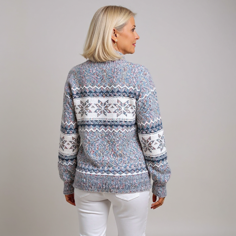 Louise – Pull islandais classique en laine