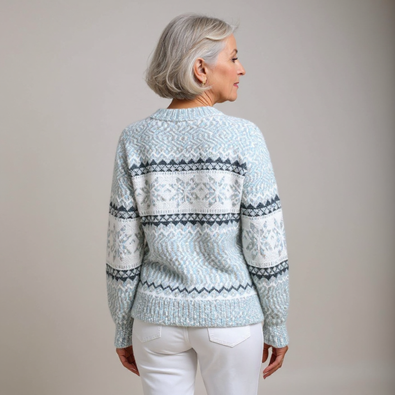 Louise – Pull islandais classique en laine