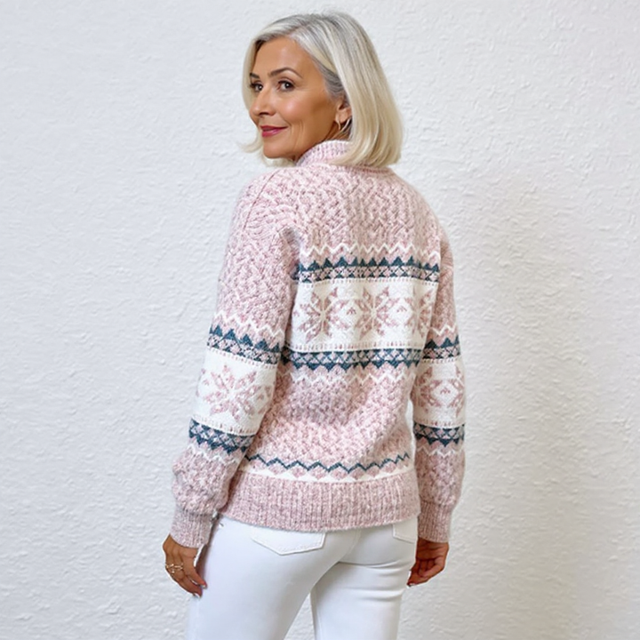 Louise – Pull islandais classique en laine