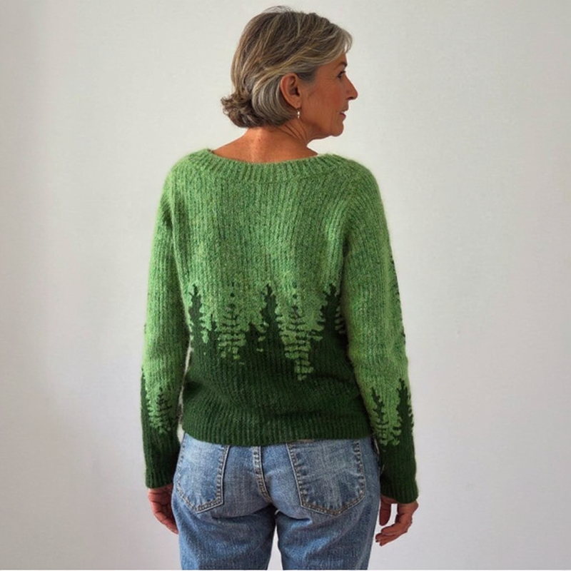 Adèle – Pull islandais classique en laine