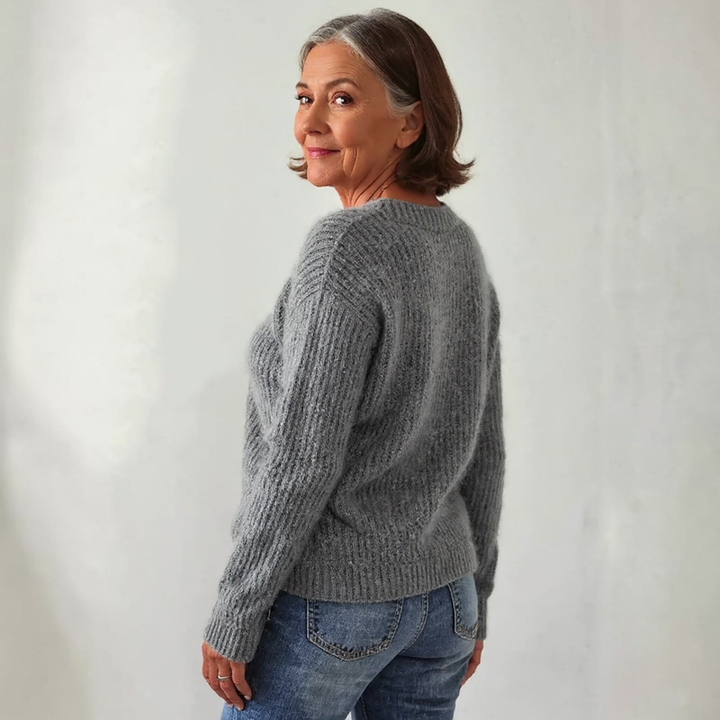 Clara – Pull islandais classique en laine