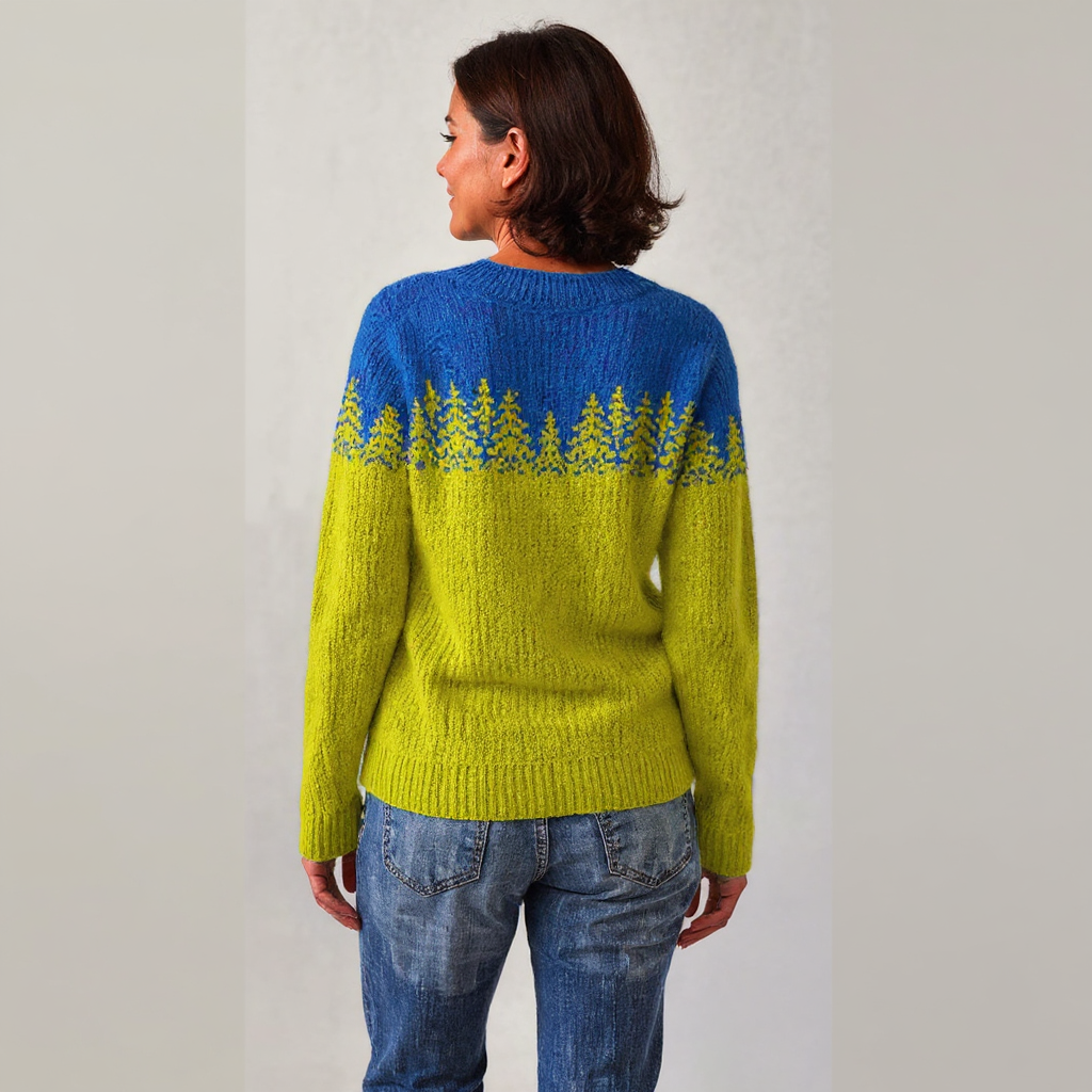 Mathilde – Pull islandais classique en laine
